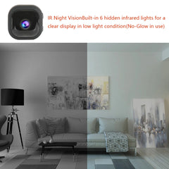 Mini caméra de Surveillance Ip WiFi HD 1080p A10, Mini caméscope de sécurité domestique sans fil, Version nuit