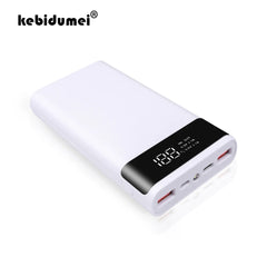Kebidumei double USB Micro USB Type C batterie externe coque 5V bricolage 4/6*18650 boîtier batterie Charge boîte de stockage sans batterie
