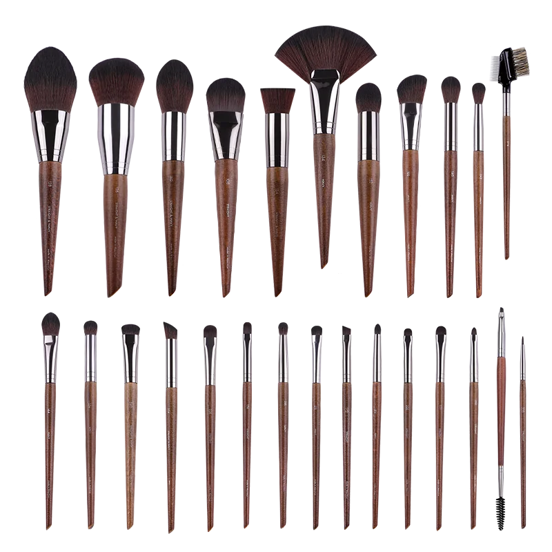 MyDestiny MUF Makeup Brush Set & Kit Foundation Blusher Eyeshadow Highlight Powder Eyebrow Brushes for Professional Artist