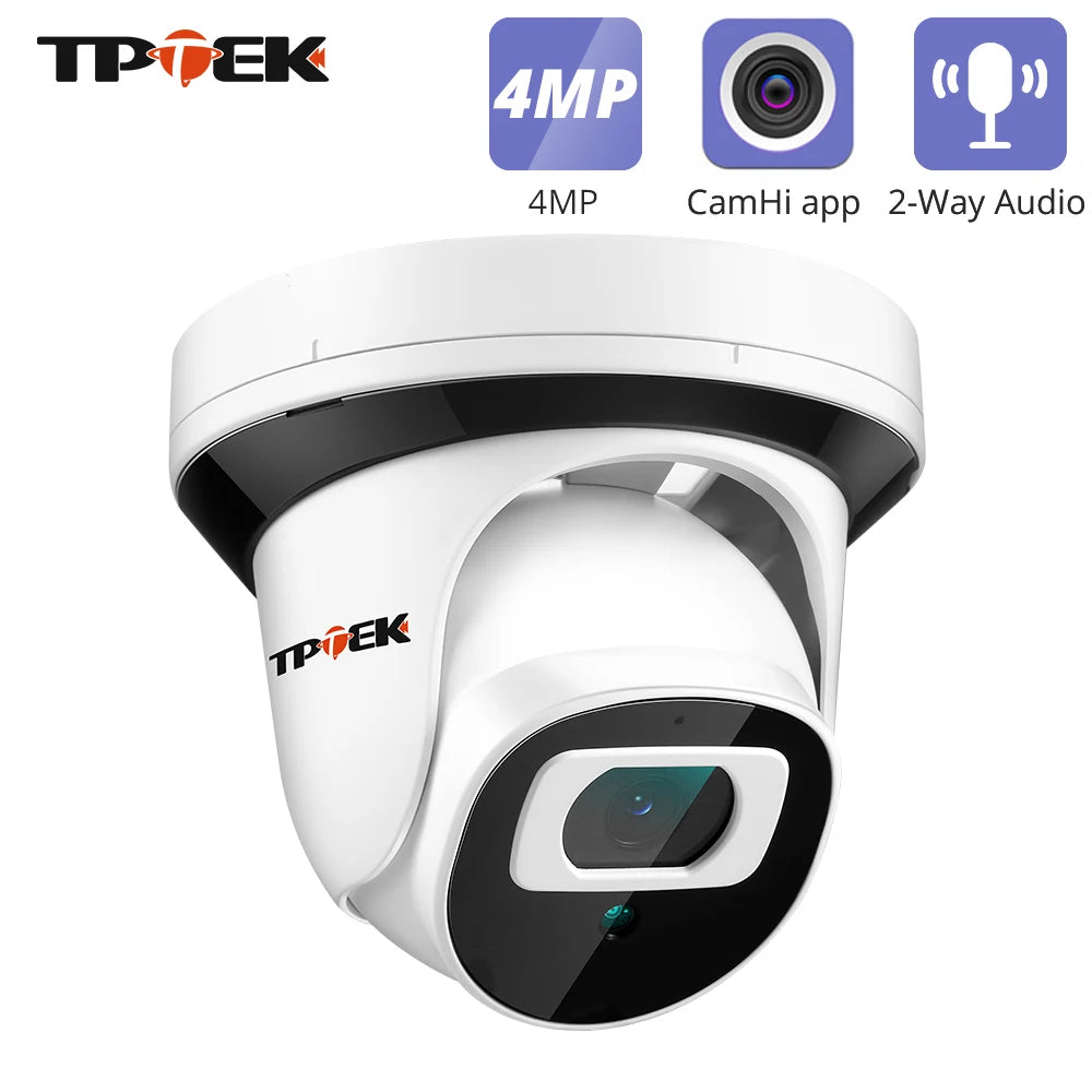 Caméra de surveillance intérieure IP WiFi HD 2MP/4MP/1080p, 2.8mm, dispositif de sécurité domestique sans fil, avec audio bidirectionnel et protocole CamHipro CamHi