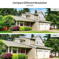 BESDER – caméra de Surveillance dôme IP WiFi HD 2MP/3MP/5MP, Audio sans fil, Vision nocturne IR/couleur, grand Angle, avec fente SD