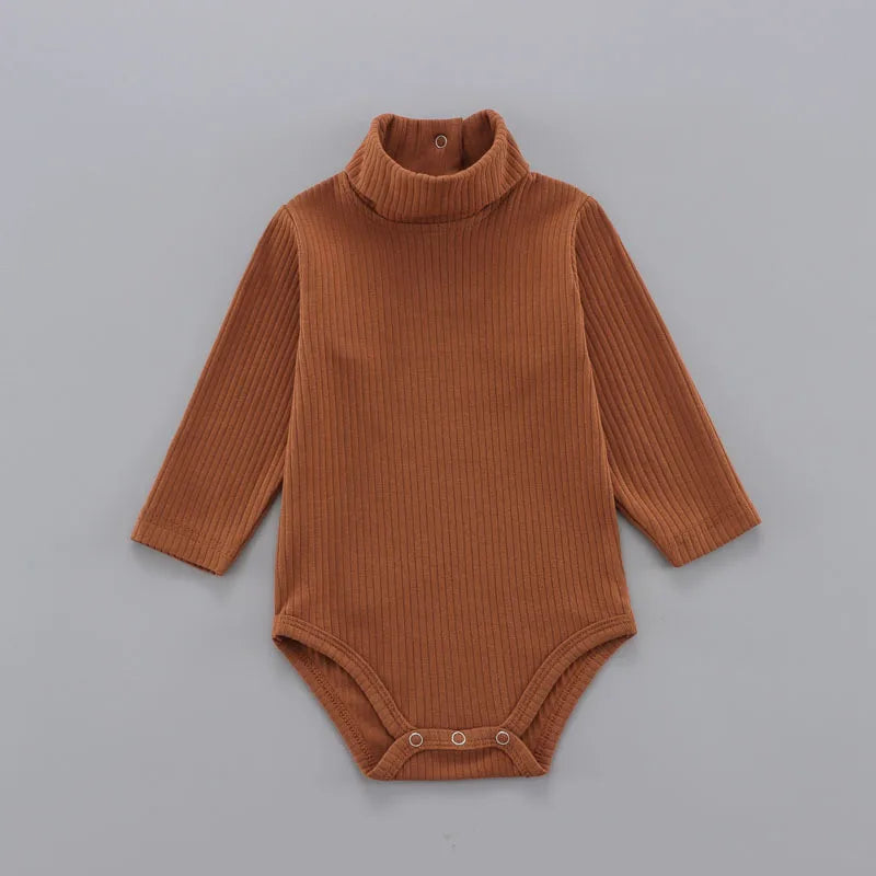 Vêtements 100% coton pour bébés de 0 à 18 mois, nouvelles couleurs, body pour bébés filles et nouveau-nés, manches longues, couleur unie, cadeaux pour bébés, automne et hiver