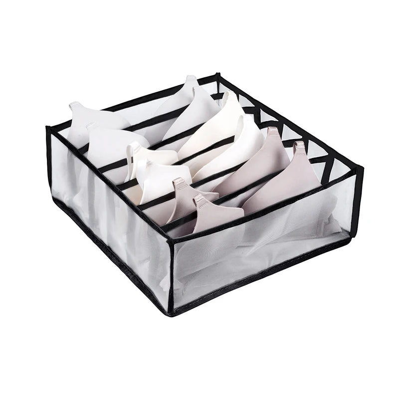 Home Closet Organizer For Underwear Socks Cabinet Divider Storage Box Storage Organizer for clothes Foldable Drawer Organizer