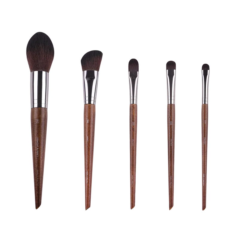 MyDestiny MUF Makeup Brush Set & Kit Foundation Blusher Eyeshadow Highlight Powder Eyebrow Brushes for Professional Artist