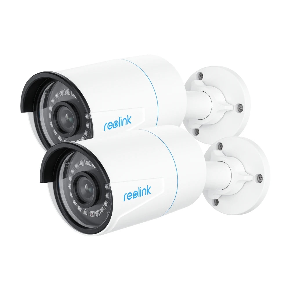 Reolink-Caméra de surveillance extérieure intelligente IP PoE HD 5MP (RLC-510A), dispositif de sécurité sans fil, avec vision nocturne infrarouge et détection de véhicule/hypothèque
