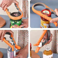Ouvre-bouteille multifonctionnel 4 en 1, nouveau, multi-usages, couvercle antidérapant et économe en main-d 'œuvre, 2025