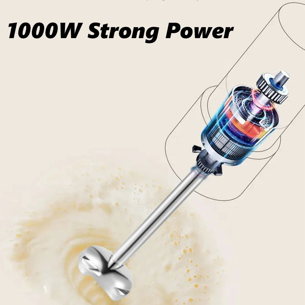 Mélangeur électrique portatif 4 en 1, 110V/220V, robot culinaire, appareils ménagers, hachoir à viande de cuisine, agitateur d'œufs de fruits et légumes