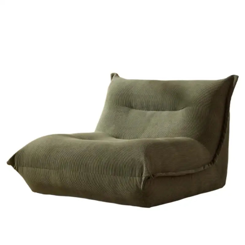 X & D – canapé paresseux en velours côtelé, haute résilience, pour dormir, petite pièce, balcon, loisirs, chaise longue, chambre à coucher, canapé de relaxation simple