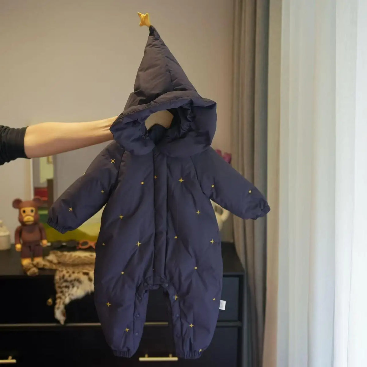 Barboteuse pour bébé, body pour nouveau-né, vêtements d'hiver pour bébé, une pièce, veste en coton épais, vêtements chauds d'escalade en plein air