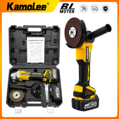 Kamolee-Meuleuse d'angle électrique sans fil sans balais, coupe de vitesse, compatible avec la batterie Makita 18V, 18V, 100mm, 125mm, 4/5 pouces