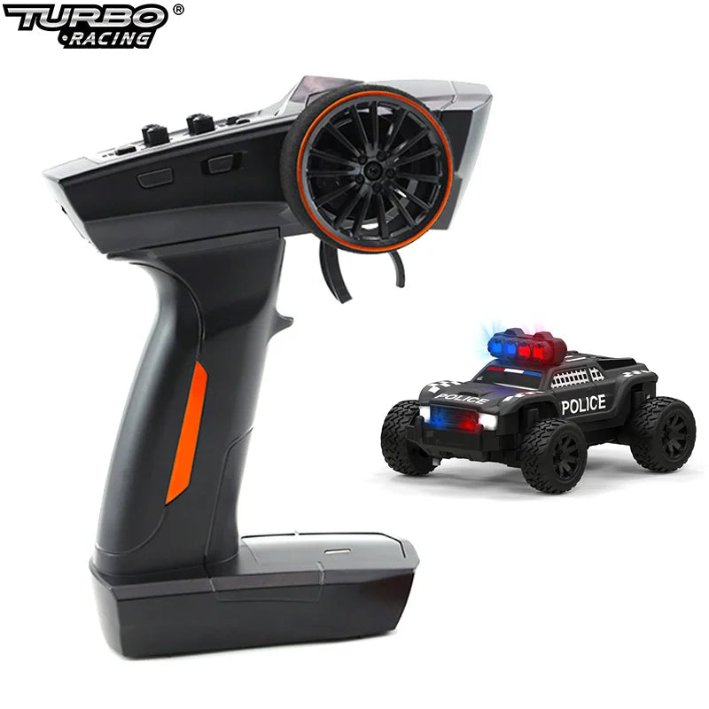 Turbo Racing 1:76 C82 RC voiture Mini voiture RTR entièrement proportionnelle jouets avec lumières fraîches pour camion RC voiture enfants et adultes cadeau