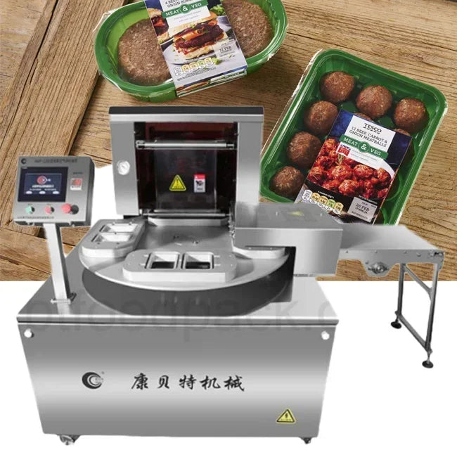 Machine d'emballage sous vide pour aliments, fruits de mer, viande, type lointain, carte, escales modifiées, KBT1200