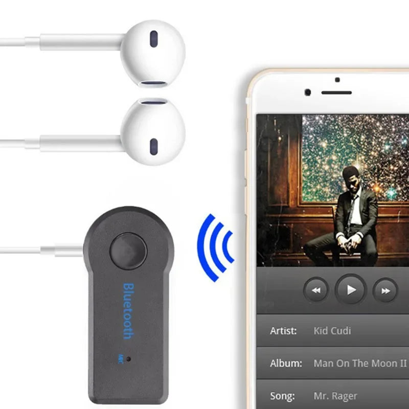 2 en 1 sans fil Bluetooth 5.0 récepteur émetteur adaptateur 3,5 mm pour voiture musique audio Aux A2dp casque récepteur mains libres