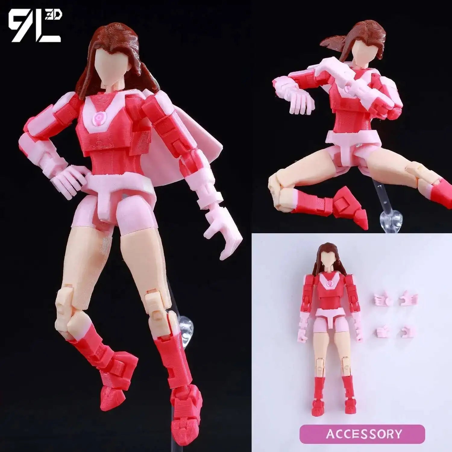 9L3D super-héros imprimés Invincible 2.0 Anime multi-articulé Shapeshift jouets figurines d'action cadeaux d'anniversaire pour les Fans d'anime Titan13