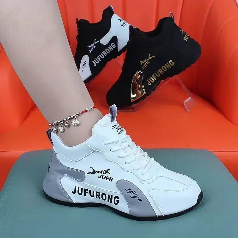 chaussures pour les femmes d’été respirant dames lacets sports plate-forme baskets femmes marche chaussures de créateur zapatos de mujer