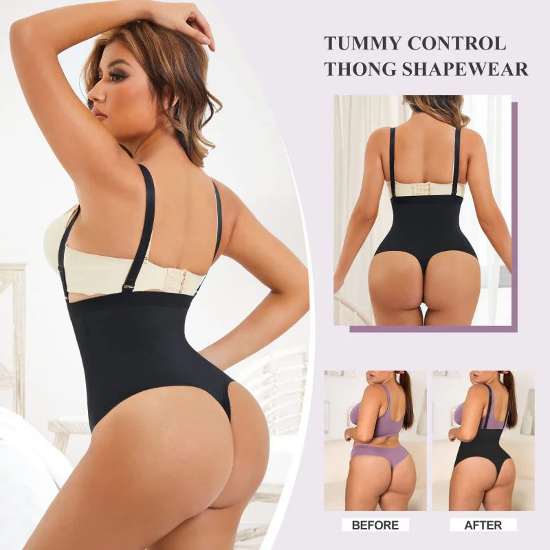 Culotte sans couture avec fermeture éclair et ouverture à l'entrejambe, sous-vêtement transparent, ceinture saillante, double ventre, slip contractant, levage de la hanche, ouverture à l'entrejambe