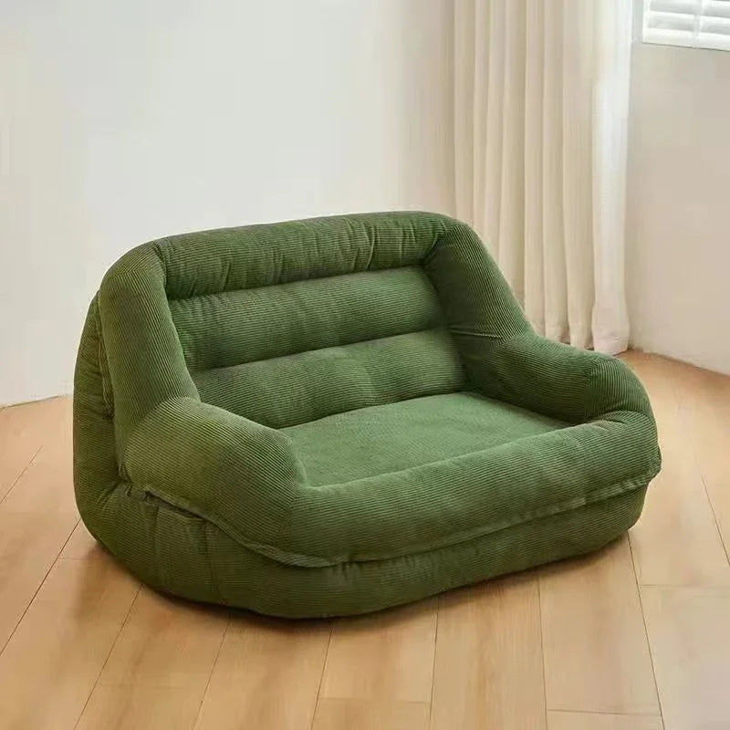 Canapé paresseux portable pour salon, canapés simples bon marché, chaise longue tatami adulte, canapé relaxant pour 1 personne, meubles de maison minuscules modernes