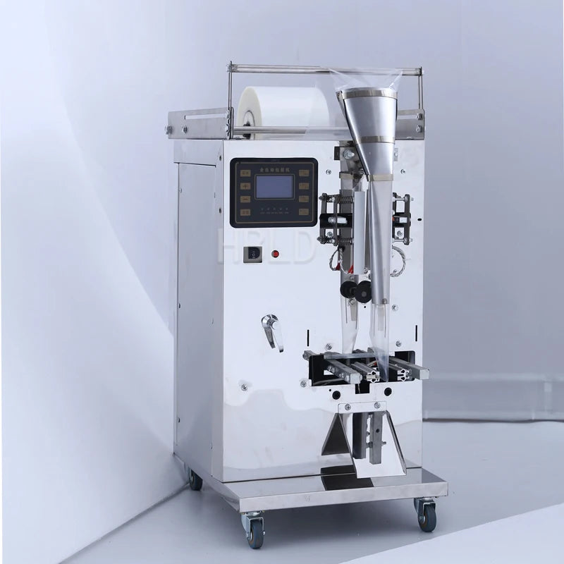 Petite machine d'emballage, machine de cachetage de sauce à l'eau, assaisonnement quantitatif, machine de cachetage de petits sacs de lait