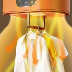 Sèche-linge électrique pliable avec sac, petit sèche-linge électrique, machine portable pour la maison, les voyages, l'appartement, le dortoir, 600W