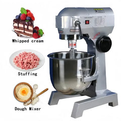 Chine mélangeur alimentaire industriel mélangeur vertical en spirale robuste pain Pizza gâteau fabricant 20 litre pâte mélangeur Machine