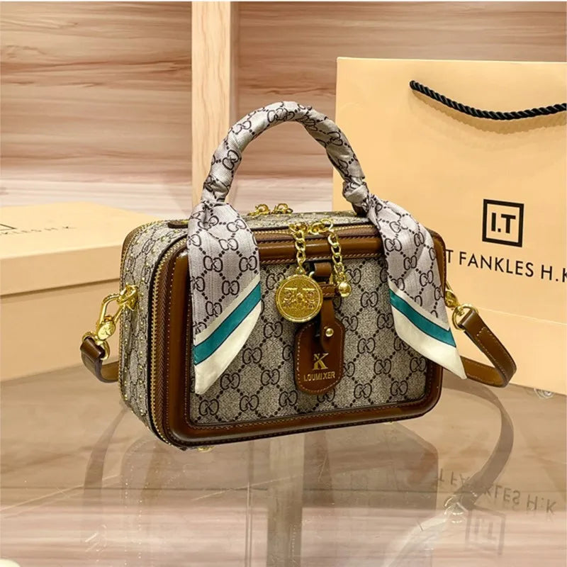 Sac à main de marque pour femmes, nouveau Style léger de luxe, Style occidental, haute qualité, sac à bandoulière polyvalent décontracté de styliste, 2025