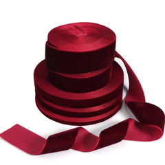 Ruban en velours 5-10yards 6/10/15/25/32mm, décoration de fête de mariage, ruban fait à la main, emballage cadeau, nœud papillon pour cheveux, ruban de noël à faire soi-même