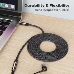 Câble Audio stéréo AUX 3.5mm, câbles d'extension de casque mâle à femelle pour écouteurs IPad Smartphone tablette lecteur multimédia Etc.