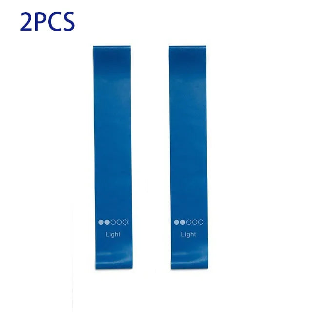 Bandes de résistance TPE, boucles en caoutchouc, ensemble de bandes d'entraînement de force, extenseur, équipement de gymnastique de Yoga, bande d'exercice élastique