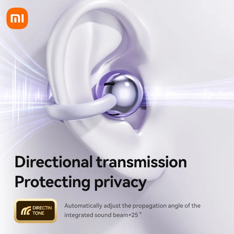 XIAOMI Mijia écouteur sans fil oreille ouverte M91 pince d'oreille ENC casque Bluetooth 5.4 HD appel contrôle tactile casque pour Android iOS