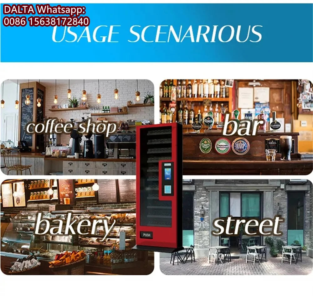 Distributeur automatique en libre-service 24h, pour petits snacks alimentaires, Laguna ette, à vendre