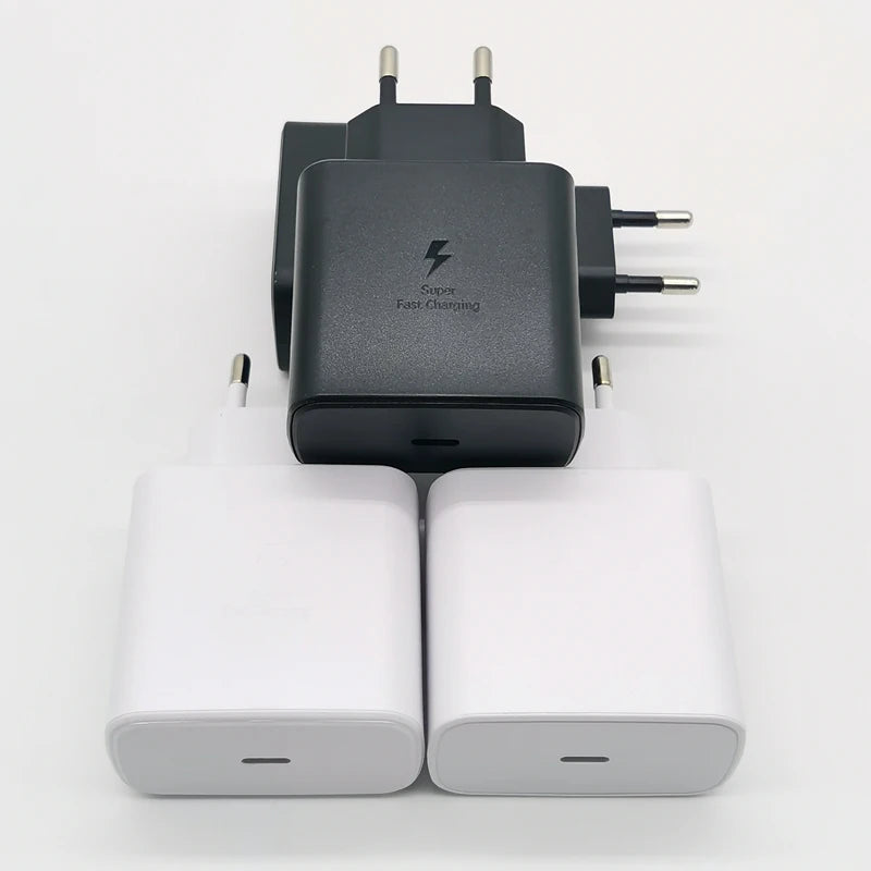 Samsung-Chargeur super rapide 45W, adaptateur 1.8m, type C pour Galaxy S24, S23, S22, S21, S20, Note 20 Ultra, 10 Z Flip, possède 6, 5, 4, 3, 2