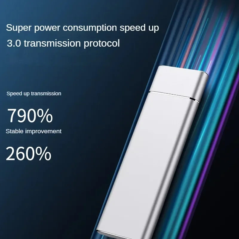External 1TB Ssd High-Speed Solid State Drive Type-C/USB 3.1 Interface Portable Hard Disk External Hard Drive for PC Laptop