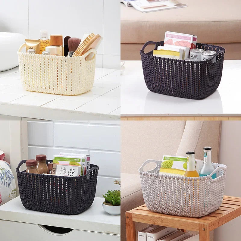 Mir de Rangement en Plastique pour la Cuisine, Boîte de Collation, Cadre de Douche, Accessoires pour la Maison