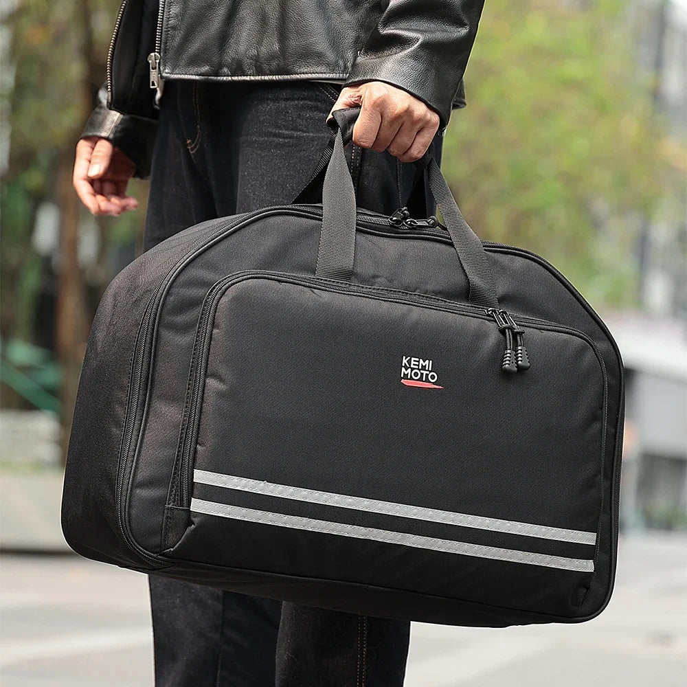 KEMIMOTO Motorcycle Tour Pack Organizer Bags for Touring Road King Road Glide Street Glide Motorcycle Travel Luggage Storage Bag