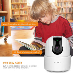 Caméra intérieure IMOU 360 °   Caméra de Surveillance WiFi PTZ, vidéosurveillance à domicile, suivi automatique, Protection de sécurité, moniteur familial pour animaux de compagnie et bébé