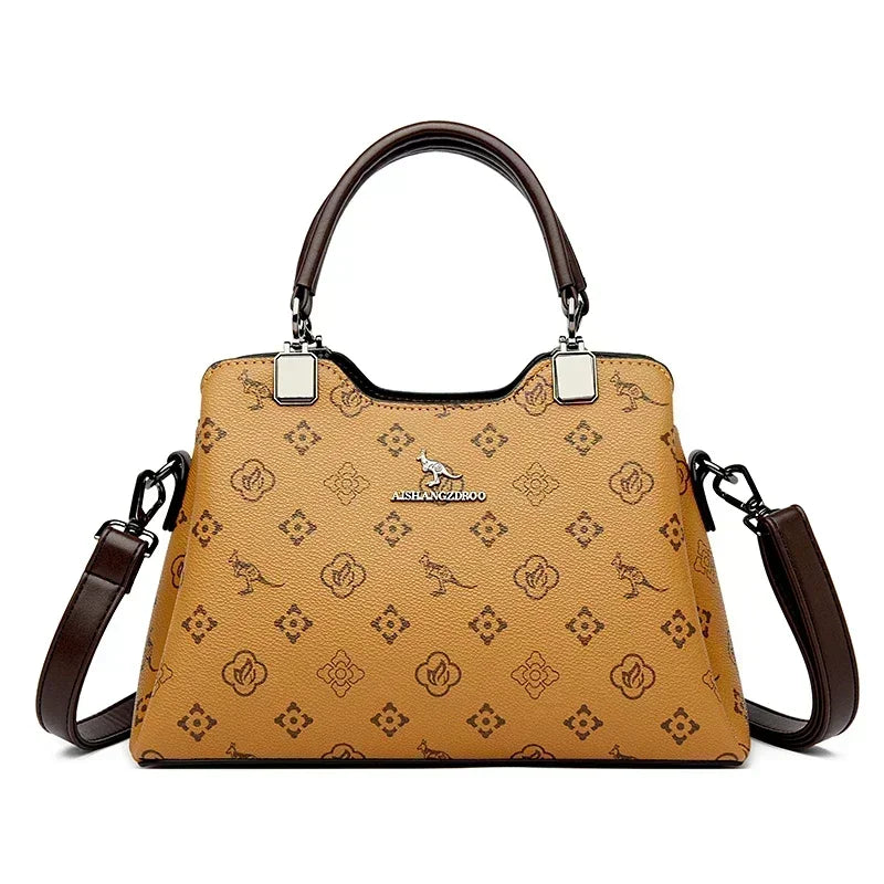 Sac à bandoulière en cuir pour femme, sacs à main de créateur de luxe, sacs à main de haute qualité, marques célèbres, initié