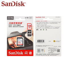 Carte SanDisk Ultra SDHC UHS-I et carte mémoire SDXC 32 go 64 go 128 go 256 go carte SD originale pour appareil photo jusqu'à 150 mo/s carte Flash