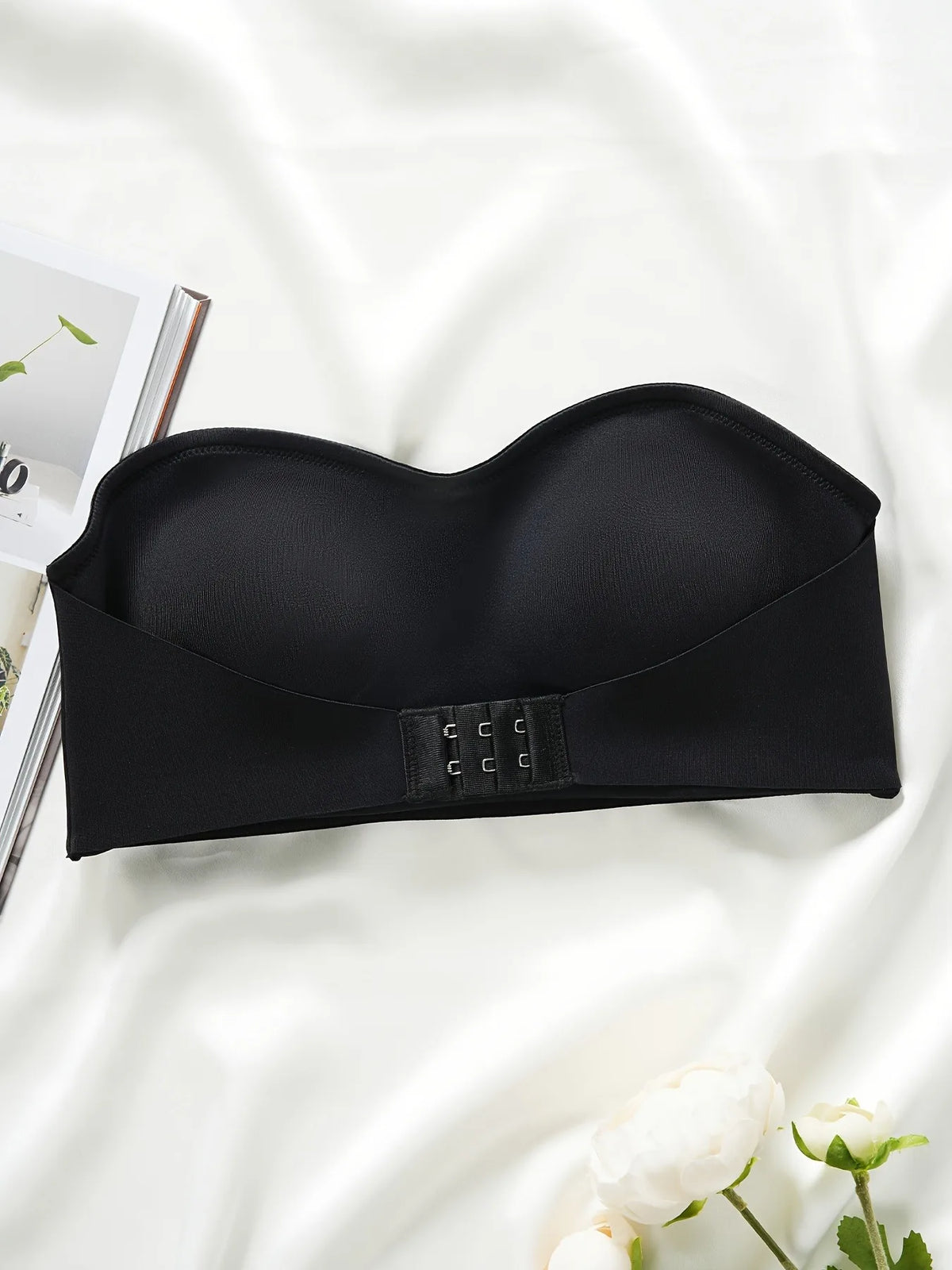 Soutien-gorge sans bretelles, soutien-gorge à armatures et rembourré, sous-vêtements et culottes pour femmes