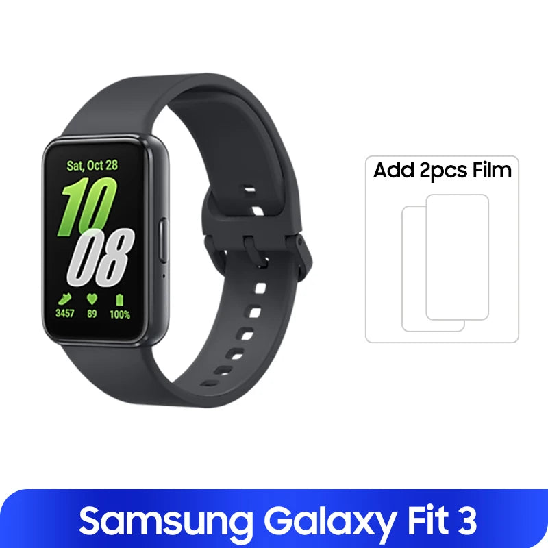 Samsung Galaxy Fit 3 SmartBand 1.6'' Super AMOLED Display Heart Rate Blood Oxygen Sensor 13 Days Battery Life IP68 Waterproof