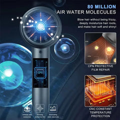 Prix de gros Sèche-cheveux de haute qualité Professionnel Turbochargé Brosse à cheveux électrique Vent élevé Sèche-cheveux à faible bruit Livraison gratuite