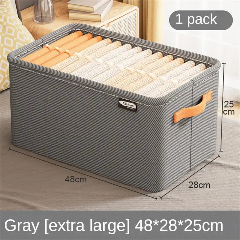 Clothes Organizer Trousers Clothes Jeans Storage Box Wardrobe Clothes Organizer Underwear Bra Socks Artifact Compartment Box