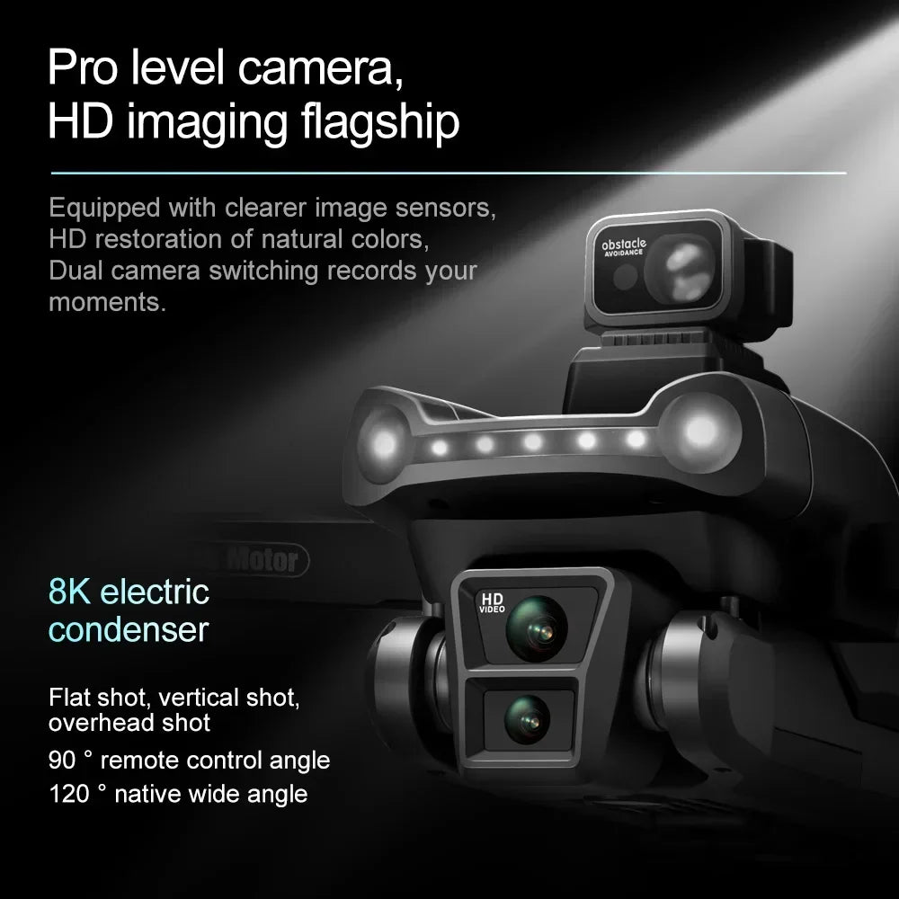 Xiaomi Mijia V198GPS Drone 4K professionnel FPV Laser sans brosse évitement d'obstacles aérien optique pliable quadrirotor Mini 8K Dron