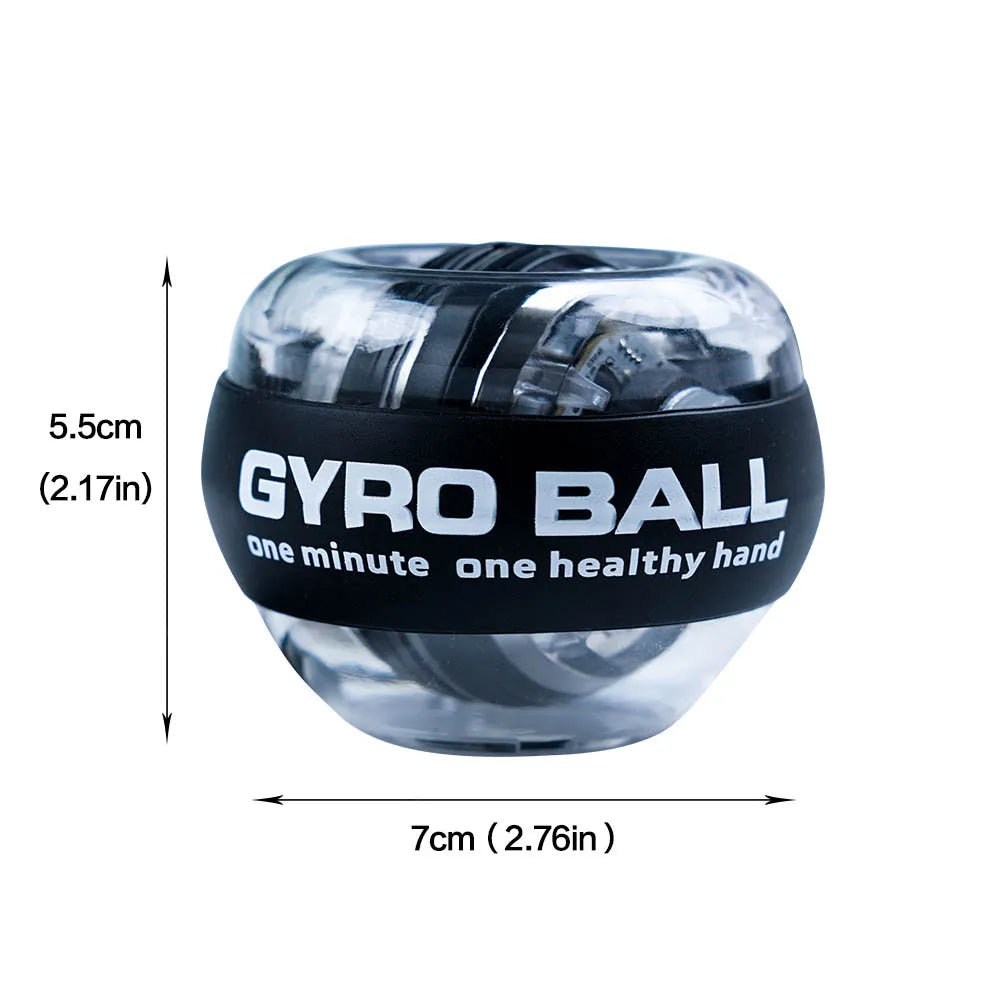 Pouvez-vous rotee LED Power Trainer Ball, Gamme de démarrage automatique, pouvez-vous ro Power, Poignet, Bras, Main, Force musculaire, Équipement de fitness