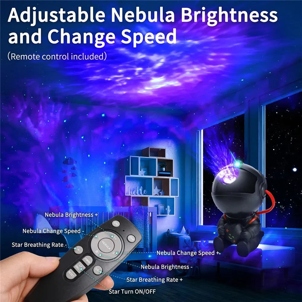 Projecteur de galaxie Led veilleuse étoile projecteur astronaute projecteur galaxie lumière pour la maison décorative chambre enfants enfants cadeau
