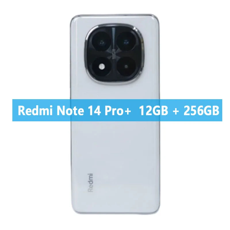NOUVEAU Smartphone Xiaomi Redmi Note 14 Pro Plus 5G Version CN Snapdragon ® Écran 7S Gen3 6,67