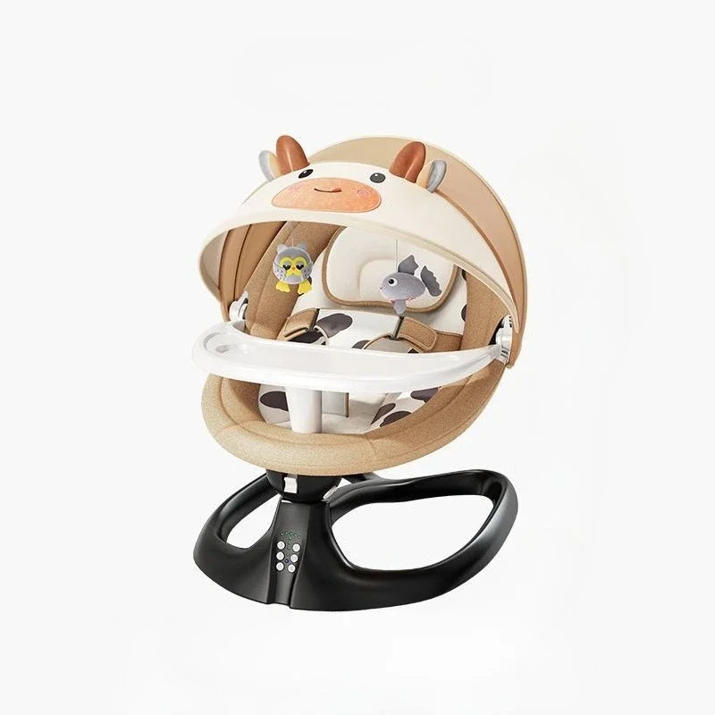 Électrique apaisant bébé bascule inclinable berceau chaise électrique nouveau-né et sieste nourrissons apaisant bascule bébé balançoires
