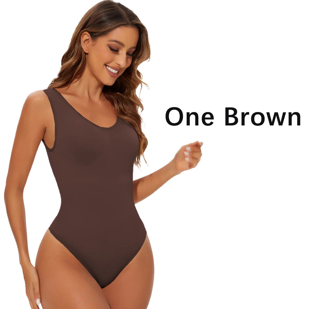 Shapewear Body string Fajas corps Shaper pour les femmes sans couture léger contrôle du ventre minceur ventre plat sous-vêtements entrejambe ouvert
