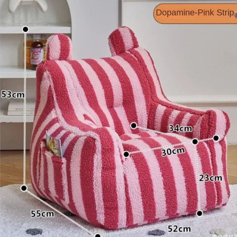Canapé simple chaise siège de dessin animé bébé canapé enfants canapé mignon paresseux pouf écologique épaissi Portable canapé chaise