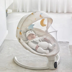 Balançoire pliable pour bébés, chaise à bascule électrique, lit à bascule, berceau électrique pour bébé, prendre bébé pour dormir, libérez vos mains