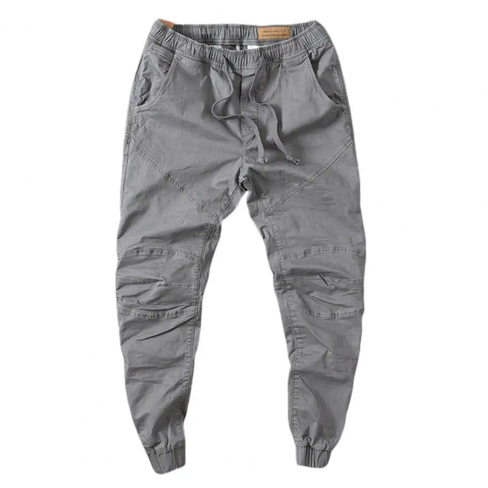 Pantalon de jogging élégant sport couleur Pure pantalon mince couleur unie homme Cargo pantalon hommes vêtements